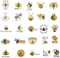 Cute Bee Motivational Stickers for Kids Teens Adults, Funny Bees Animal Stickers for Students, 50PCS Inspirational Be Yourself Aesthetic Hapiuen Stickers for Water Bottles Laptop Phone